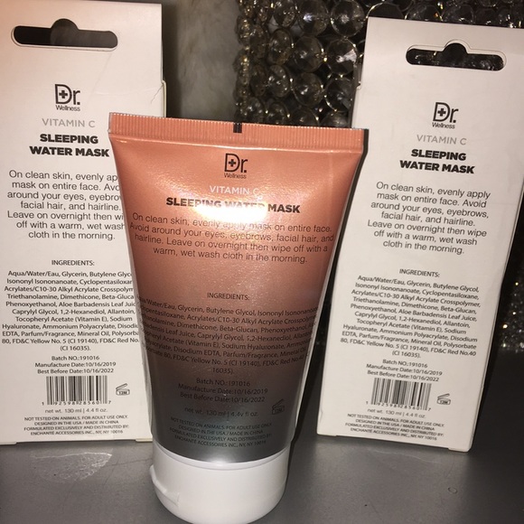 Dr. Wellness Vitamin C Sleeping Water Mask- NIB - Picture 8 of 10